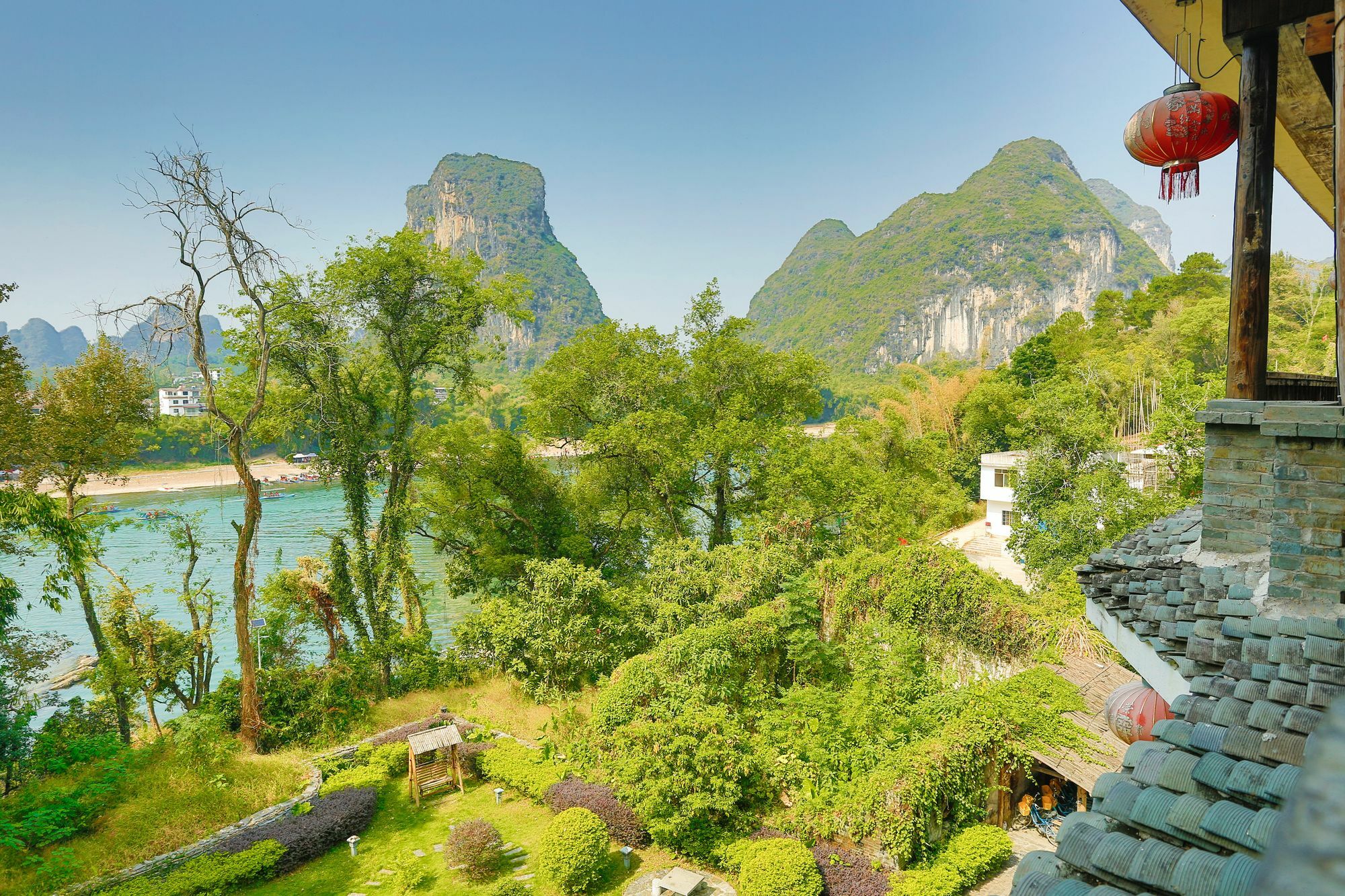 Yangshuo River Lodge Hotel Exteriör bild