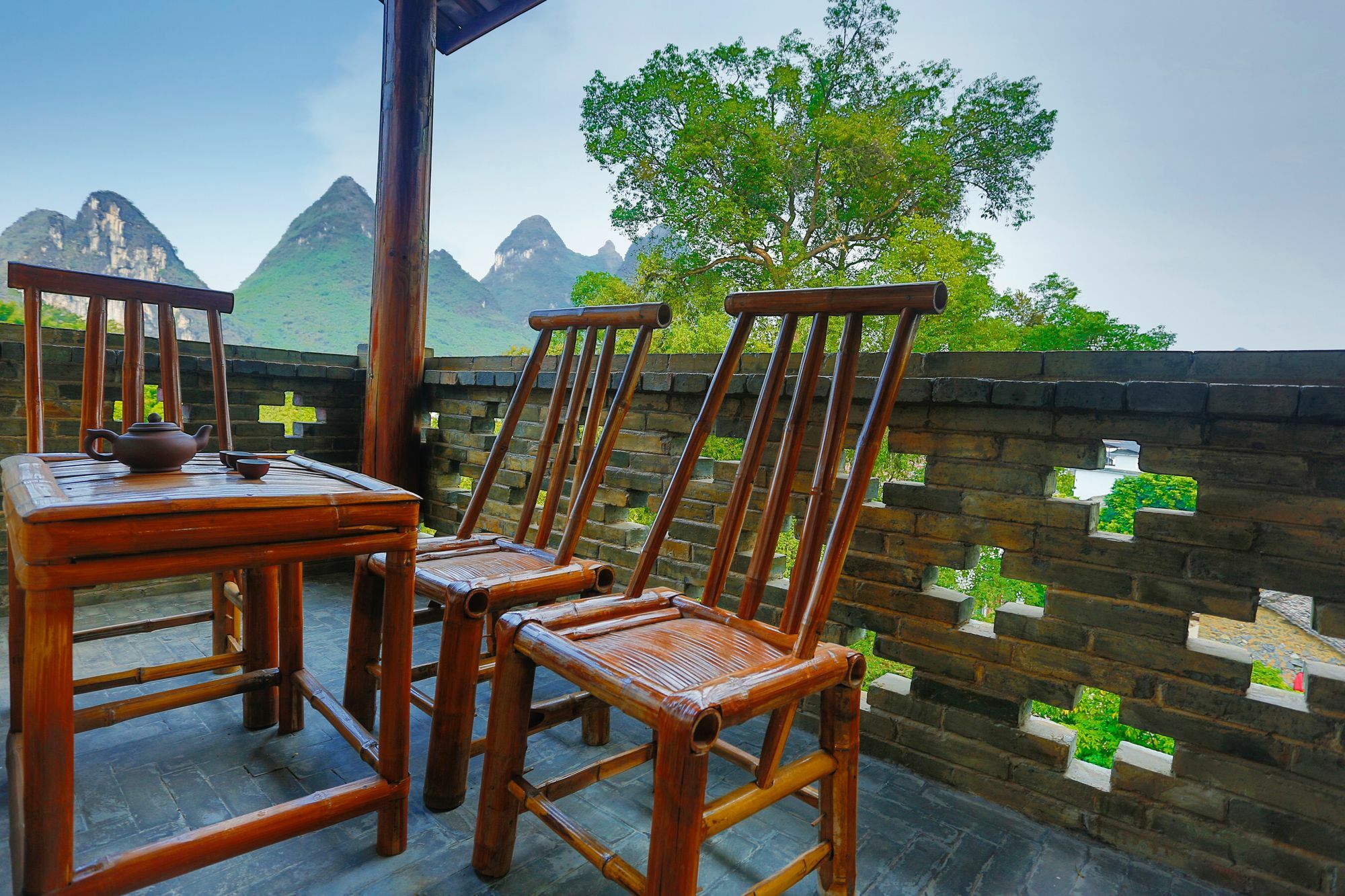 Yangshuo River Lodge Hotel Exteriör bild